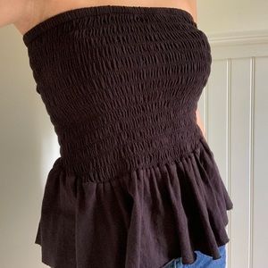 Free People Peplum Top